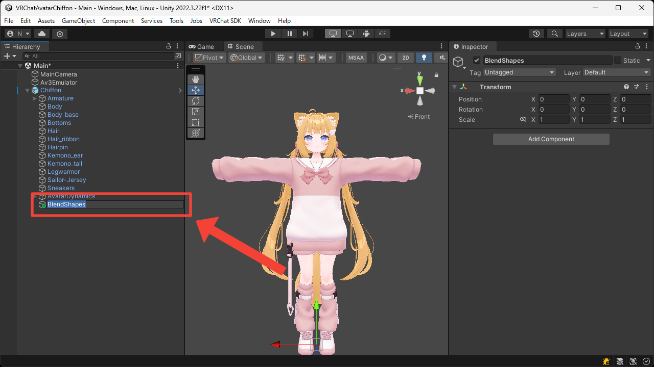 Create Game Object