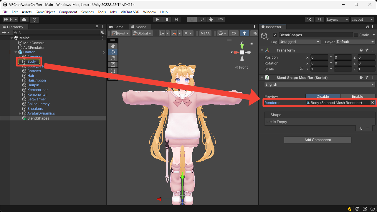 Set Renderer